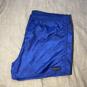Patagonia Blue Baggy Shorts - Fits medium to large